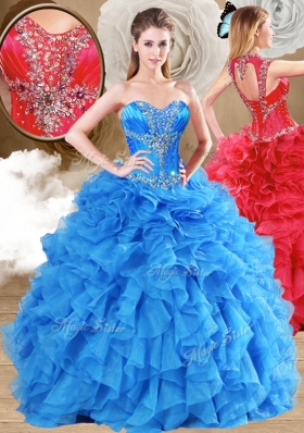 New Arrivals Ball Gown Sweet 16 Gowns with Beading and Ruffles