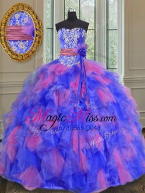 New Arrival Floor Length Ball Gowns Sleeveless Multi-color Sweet 16 Quinceanera Dress Lace Up