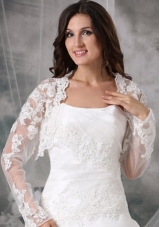 Gorgeous Embroidery White Jacket With Lace