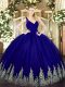 Free and Easy Purple Quinceanera Gown Military Ball and Sweet 16 and Quinceanera with Beading and Lace and Appliques V-neck Sleeveless Backless