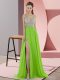 Comfortable Sleeveless Beading Zipper Prom Party Dress