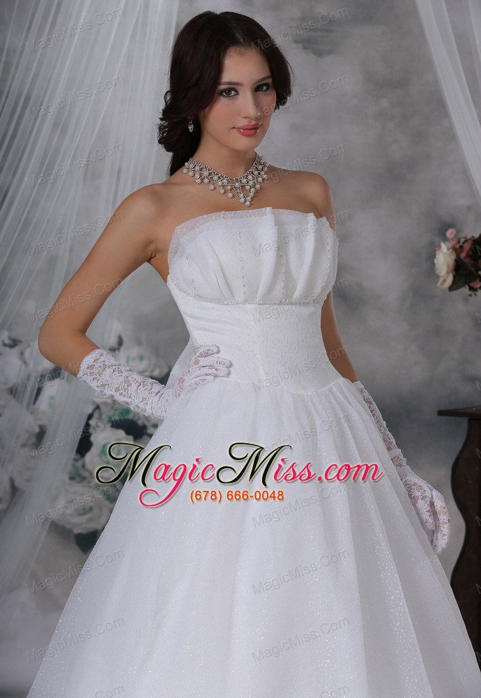 wholesale webster city iowa beaded decorate bust ball gown wedding dress for 2013 floor-length strapless