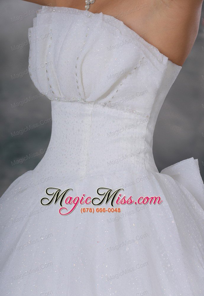 wholesale webster city iowa beaded decorate bust ball gown wedding dress for 2013 floor-length strapless