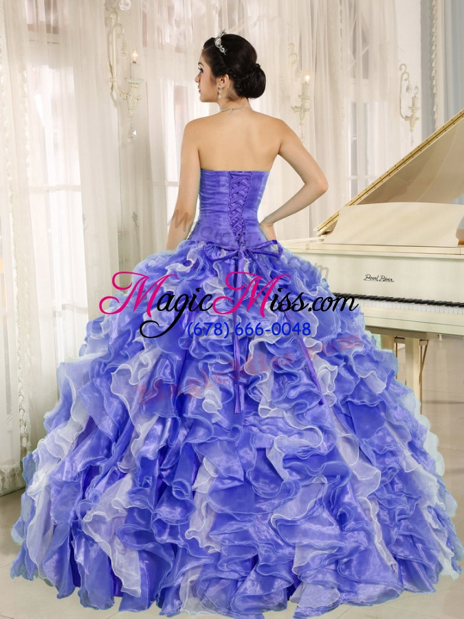 wholesale 2013 sweetheart quinceanera ball gowns with beading and ruffles