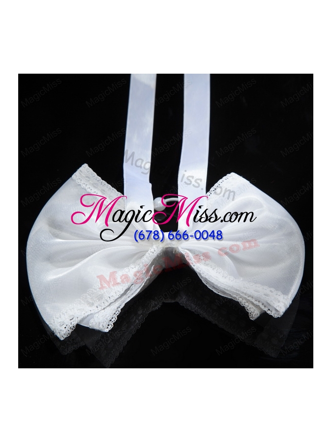 wholesale the butterfly tire white sash bowknot for outdoor