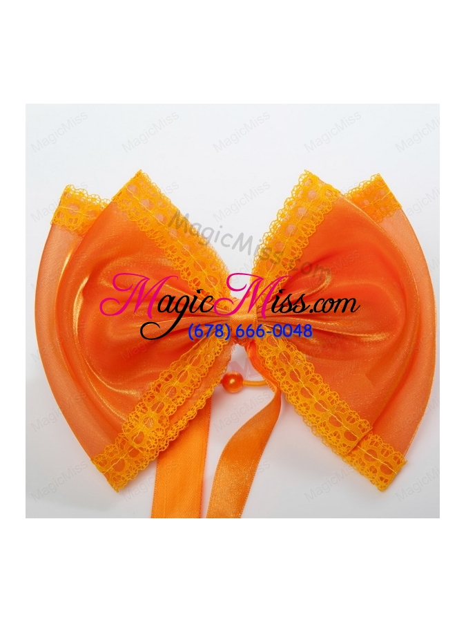 wholesale the butterfly tire white sash bowknot for outdoor