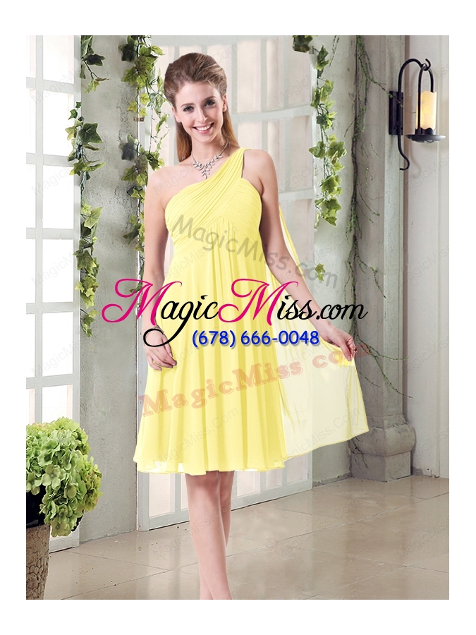 wholesale discount fashionable decorated bridesmaid dresses in chiffon