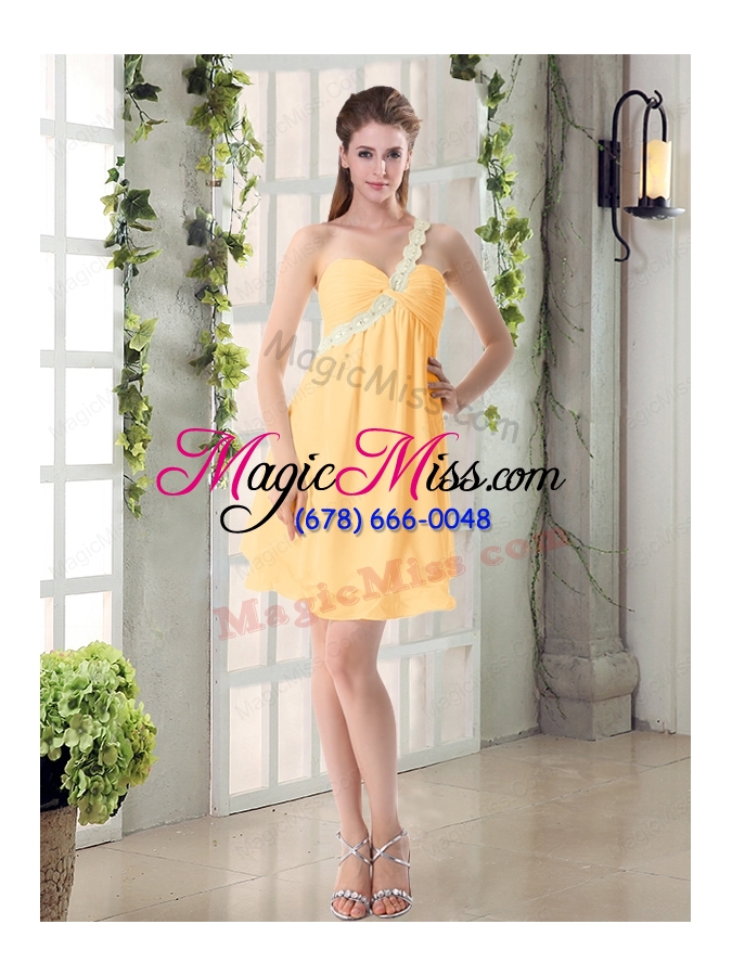 wholesale discount fashionable decorated bridesmaid dresses in chiffon