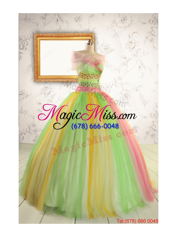 wholesale elegant sweet 16 dresses in multi color for 2015