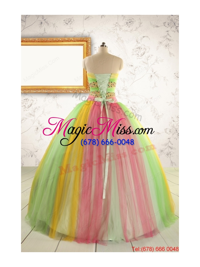 wholesale elegant sweet 16 dresses in multi color for 2015