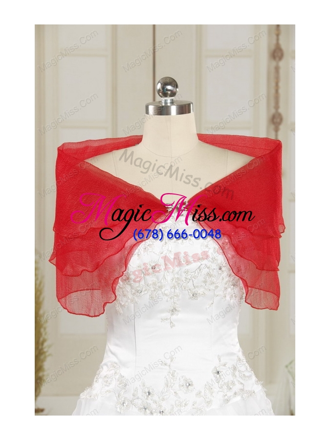 wholesale discount strapless wine red appliques quinceanera dresses for 2015