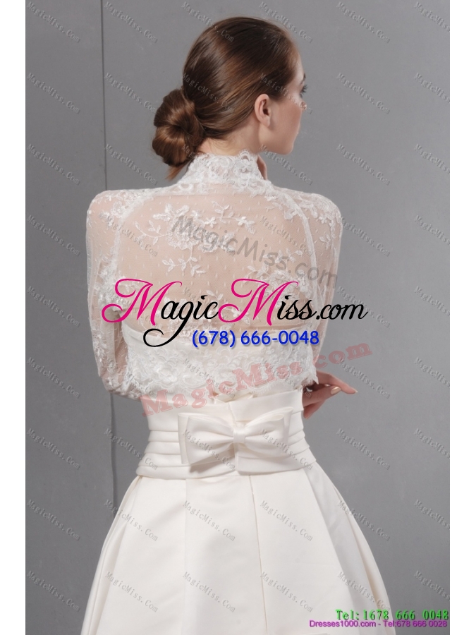 wholesale ruched strapless white wedding dresses with brush train