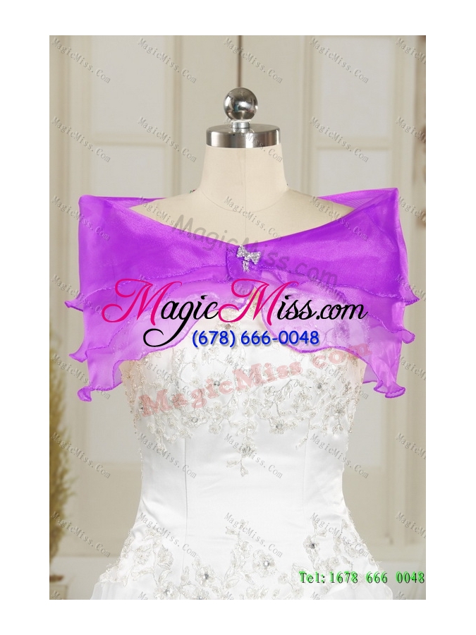 wholesale 2015 new style beading and ruffles quinceanera dresses in hot pink