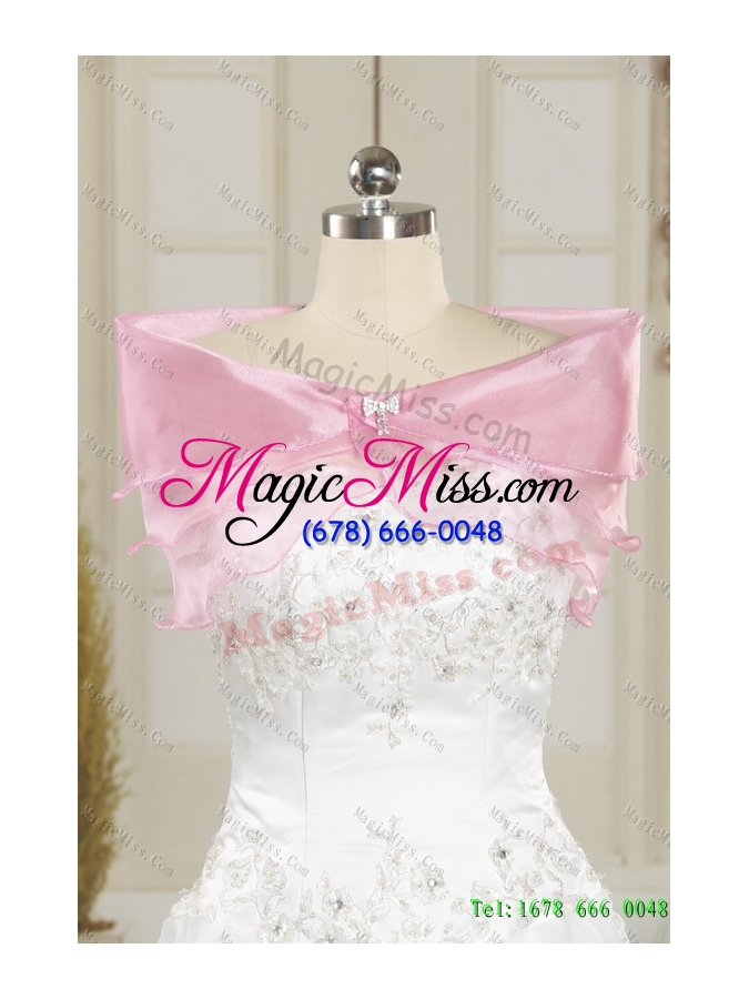 wholesale vestidos de sweetheart 2015 quinceanera gown with pick ups and beading