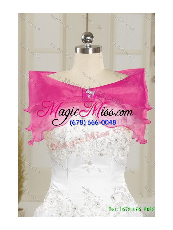 wholesale 2015 unique sweetheart quinceanera dresses with beading and ruffles