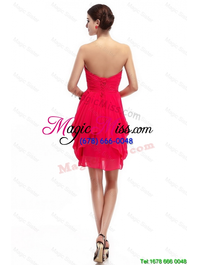 wholesale luxurious hand made flowers prom dresses with sweetheart