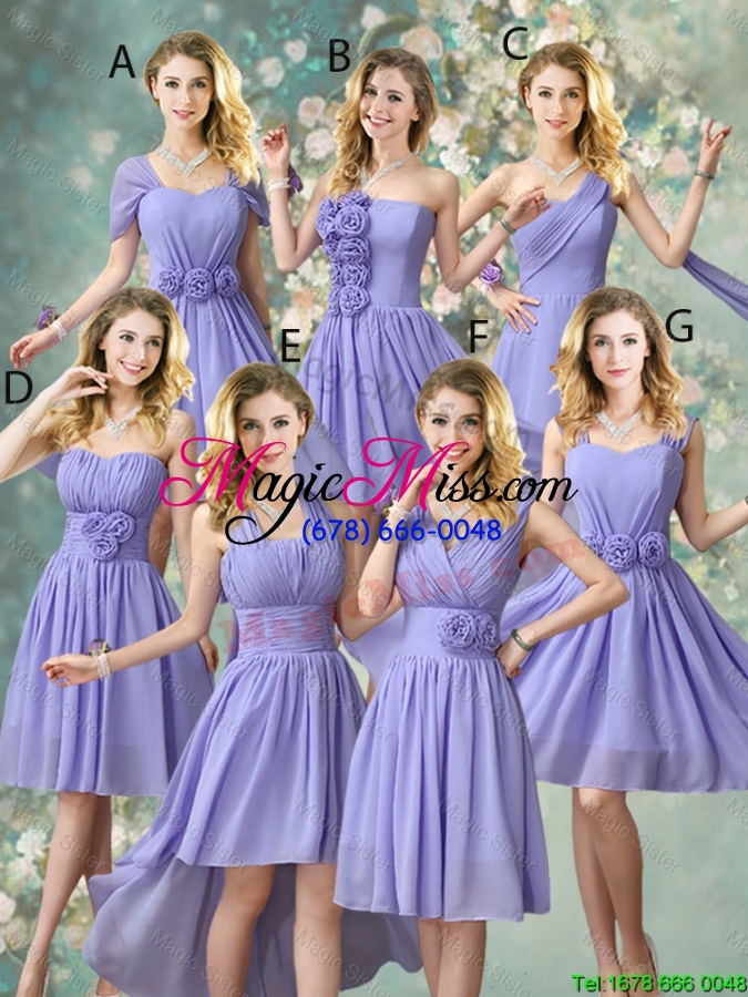 wholesale luxurious hand made flowers prom dresses with v neck