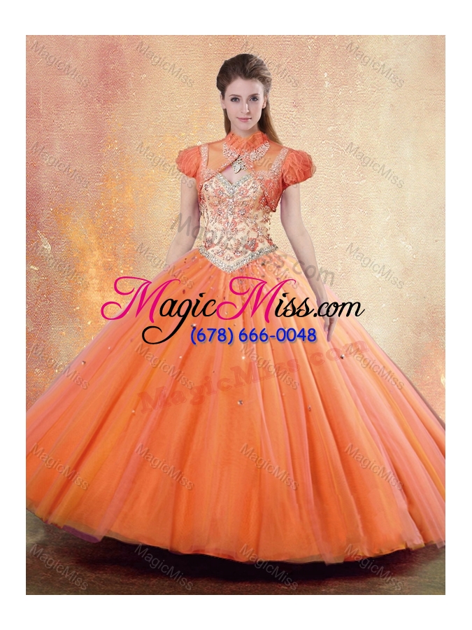 wholesale new style straps open back quinceanera dresses with ruffles