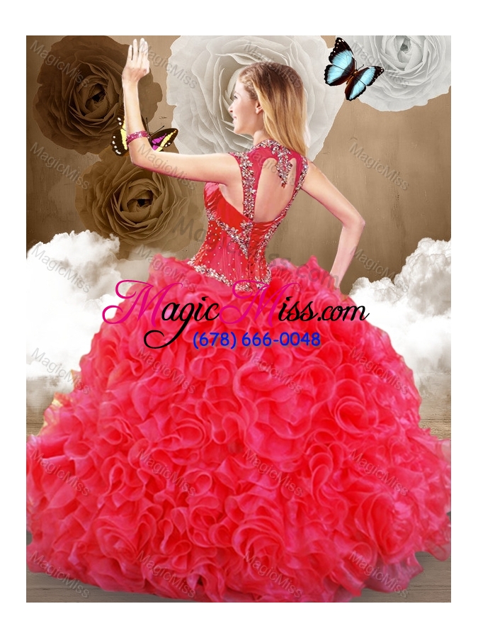 wholesale gorgeous sweetheart quinceanera dresses with beading and ruffles