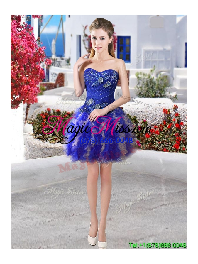 wholesale hot sale really puffy organza detachable sweet 16 dresses with appliques and ruffles