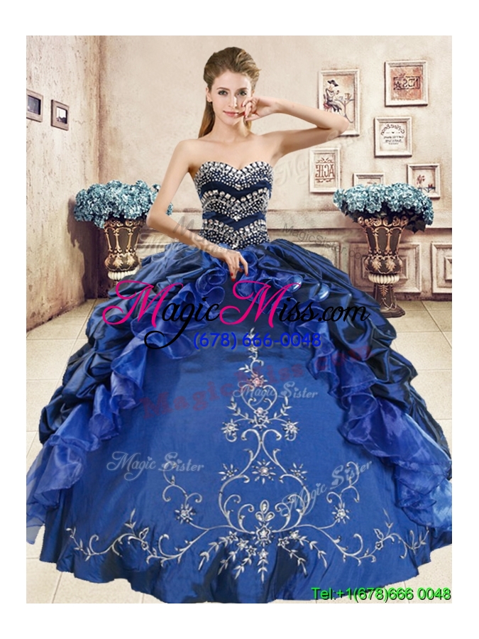 wholesale classical beaded and embriodery quinceanera dress in burgundy