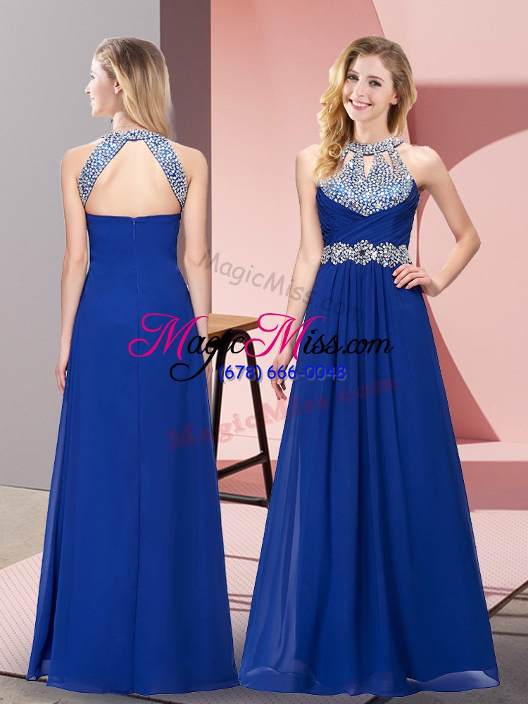 wholesale sleeveless beading backless homecoming dress