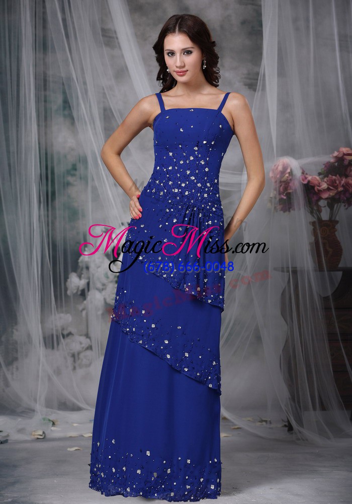 wholesale wine red mother of groom dress prom and party with beading straps sleeveless zipper