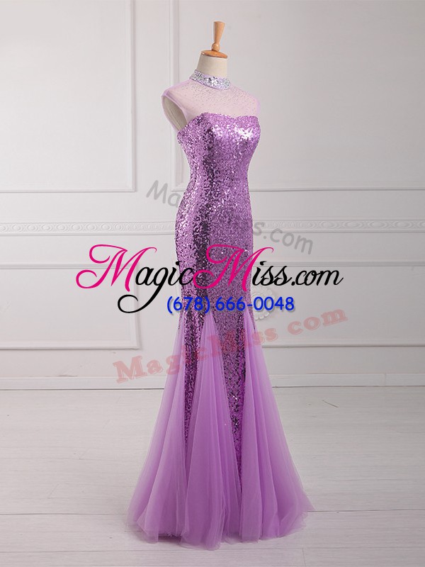 wholesale sleeveless lace up floor length beading and sequins womens evening dresses