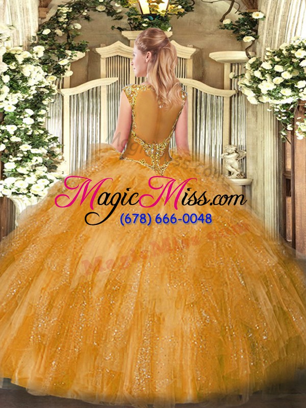 wholesale popular yellow green zipper vestidos de quinceanera beading sleeveless floor length