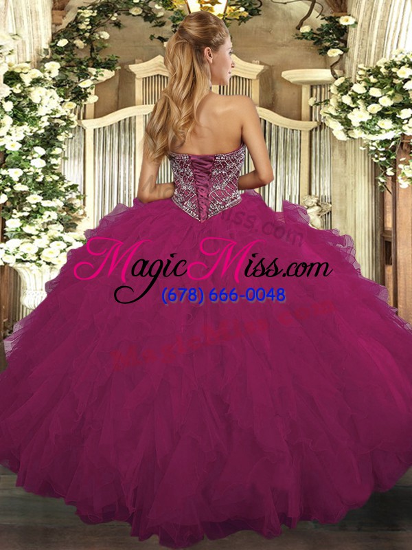 wholesale teal ball gowns sweetheart sleeveless tulle floor length lace up beading and ruffled layers sweet 16 dresses