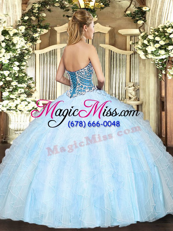 wholesale customized floor length ball gowns sleeveless rose pink quinceanera dresses lace up