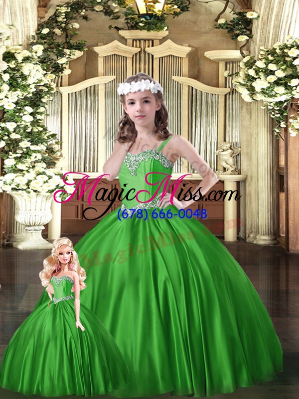 wholesale attractive green sweetheart lace up beading sweet 16 dress sleeveless