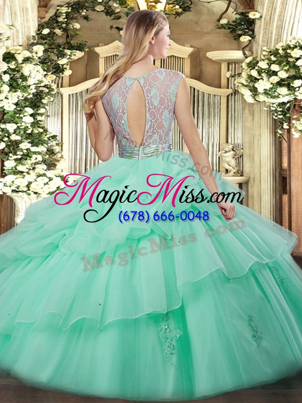 wholesale floor length ball gowns sleeveless watermelon red quinceanera gowns backless