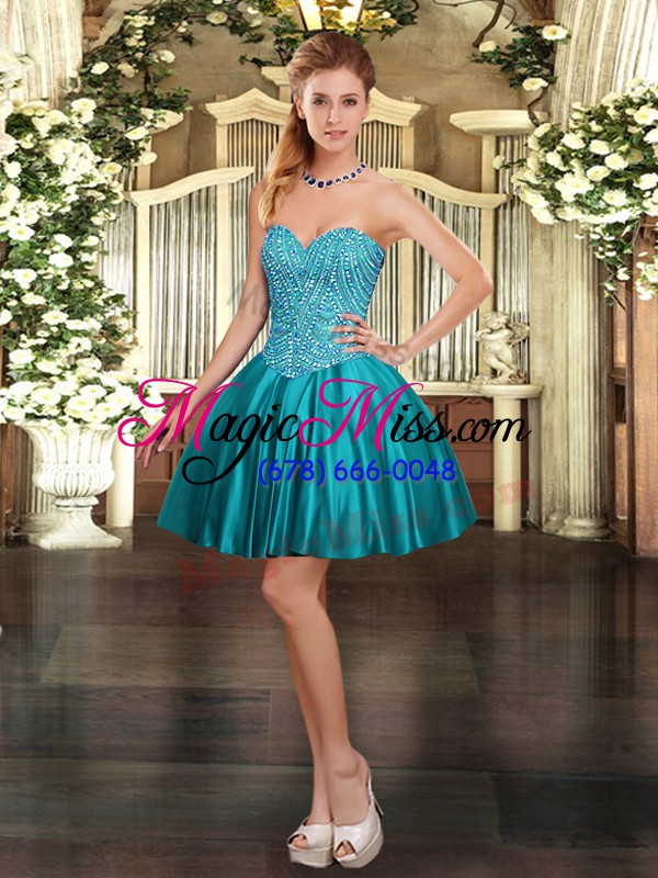 wholesale unique sweetheart sleeveless lace up quinceanera dresses teal tulle