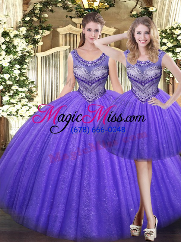 wholesale smart ball gowns sweet 16 quinceanera dress lavender sweetheart tulle sleeveless floor length lace up