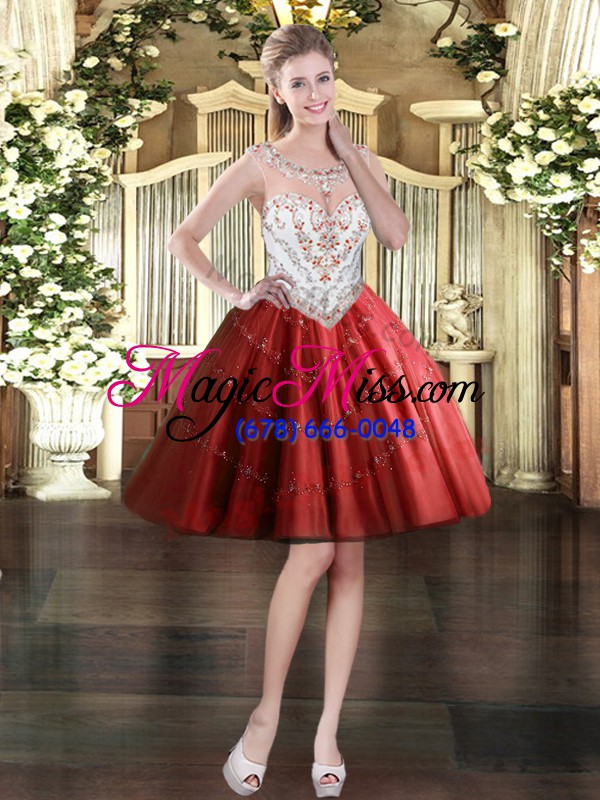 wholesale lovely sleeveless zipper floor length beading quince ball gowns