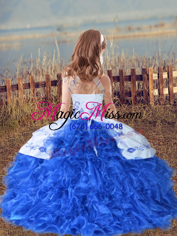 wholesale discount floor length ball gowns sleeveless green little girl pageant gowns lace up