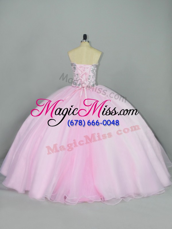 wholesale sweetheart sleeveless tulle sweet 16 dresses beading lace up