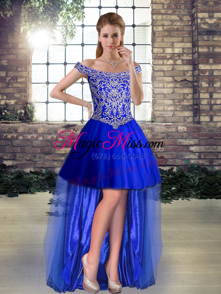 wholesale sleeveless brush train lace up beading quinceanera dress