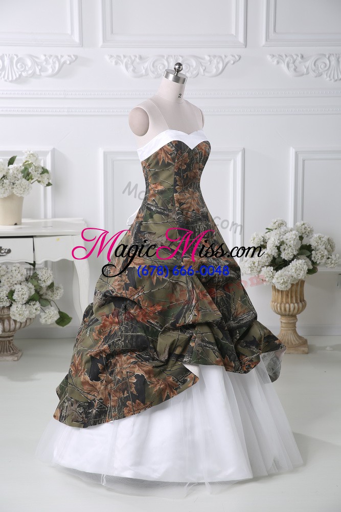 wholesale custom fit multi-color prom party dress sweet 16 and quinceanera with pick ups sweetheart sleeveless court train lace up