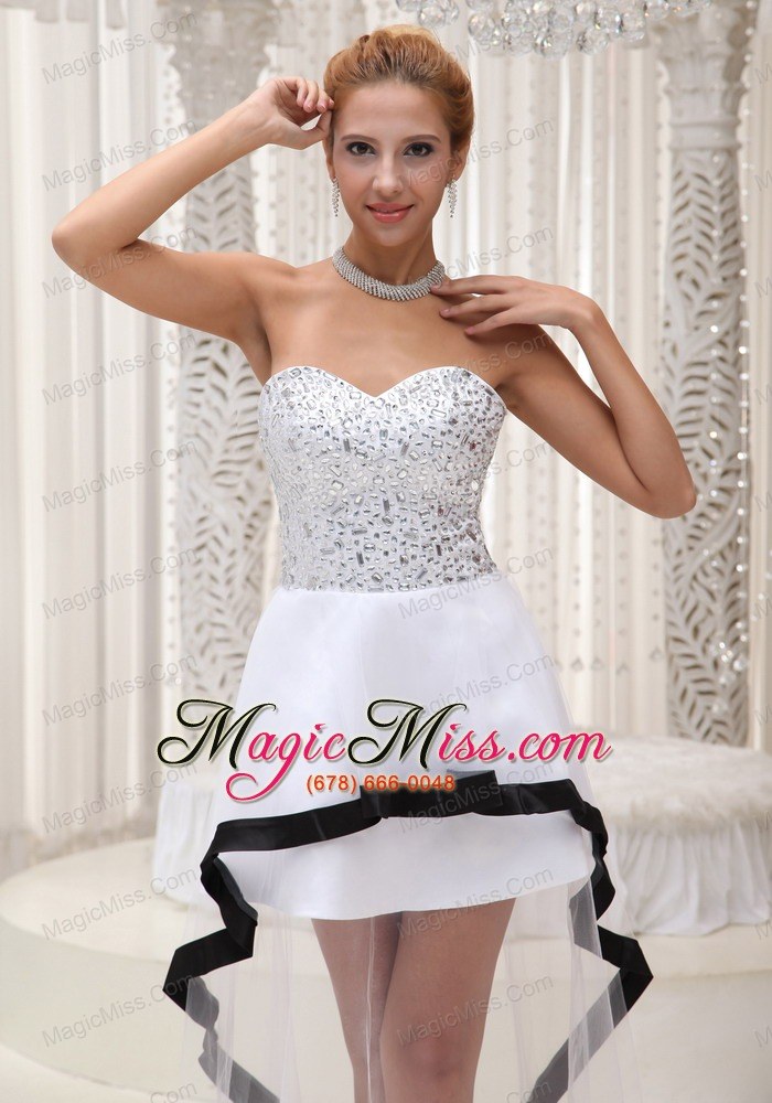 wholesale beaded up bodice sweetheart a-line 2013 prom / homecoming dress for formal evening