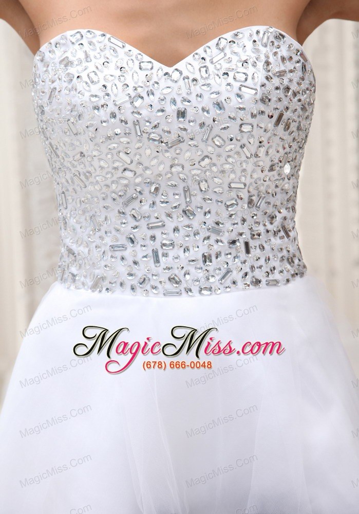 wholesale beaded up bodice sweetheart a-line 2013 prom / homecoming dress for formal evening