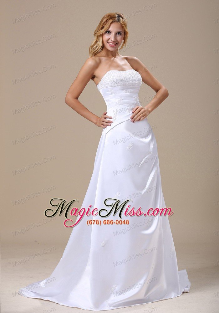 wholesale beaded decorate bust and appliques for 2013 wedding dress custom made