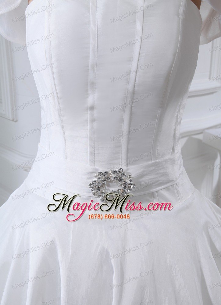 wholesale beading ball gown strapless cathedral train wedding dress