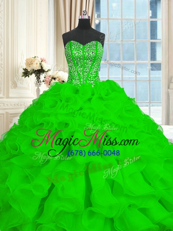 wholesale excellent with train ball gowns sleeveless quinceanera gown brush train lace up