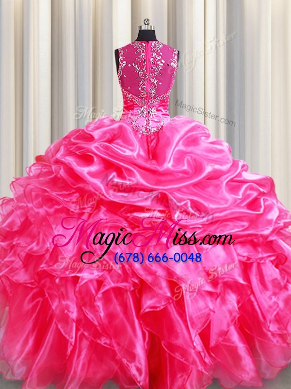 wholesale edgy straps straps sleeveless beading and ruffles and pick ups zipper 15th birthday dress