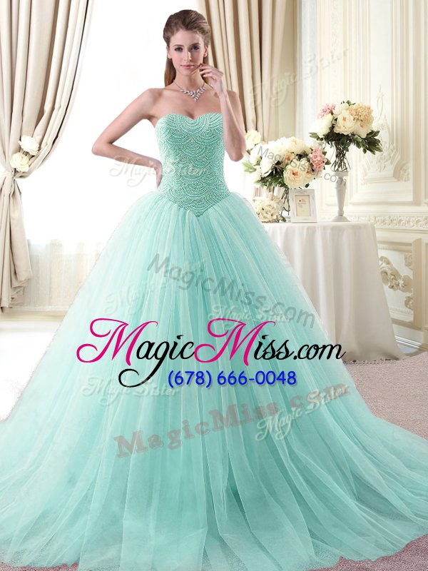 wholesale cheap floor length light blue vestidos de quinceanera sweetheart sleeveless lace up